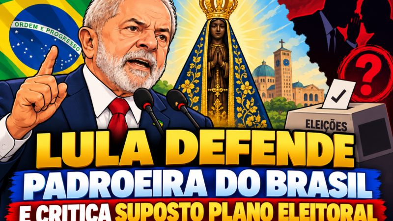 Lula defende padroeira do Brasil e critica suposto plano eleitoral