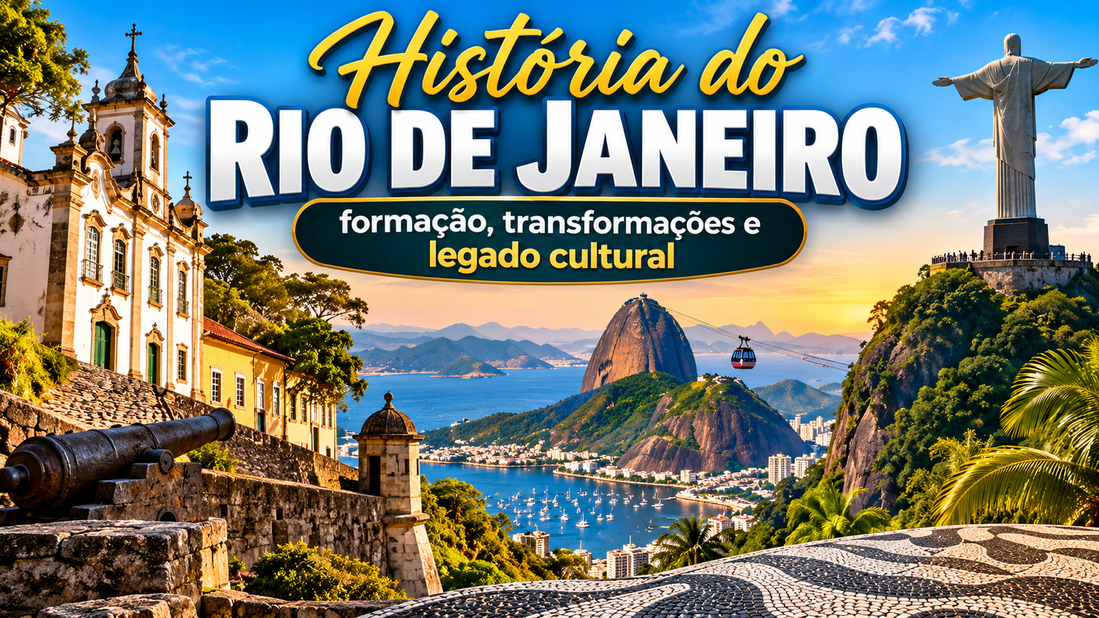 História do Rio de Janeiro: formação, transformações e legado cultural