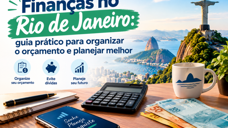 Finanças no Rio de Janeiro: guia prático para organizar o orçamento e planejar melhor